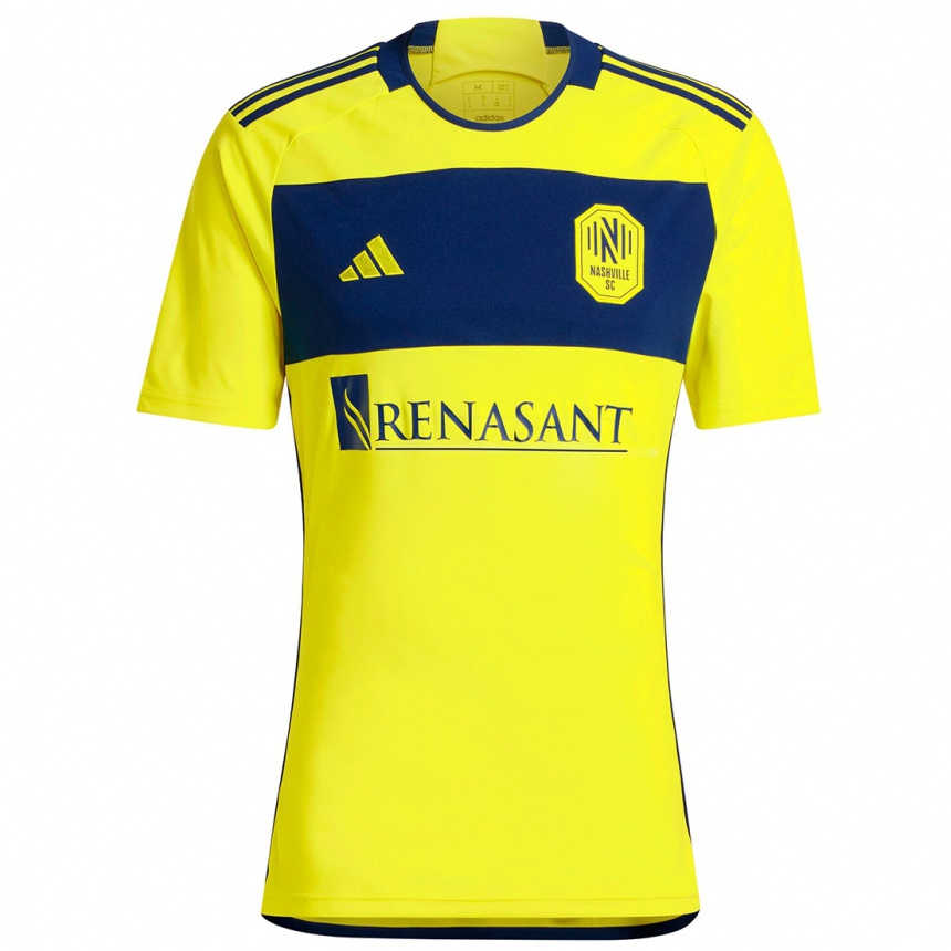 Women Football Kemy Amiche #91 Yellow Blue Home Jersey 2024/25 T-Shirt Australia