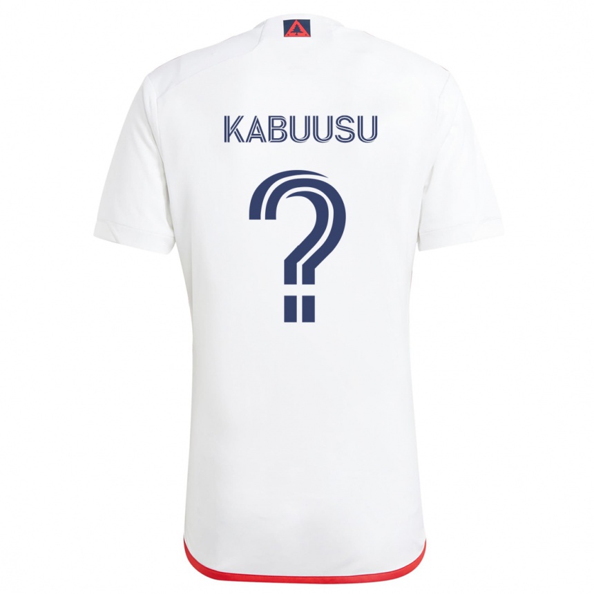 Women Football Jamie Kabuusu #0 White Red Away Jersey 2024/25 T-Shirt Australia