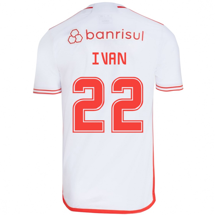 Women Football Ivan #22 White Red Away Jersey 2024/25 T-Shirt Australia