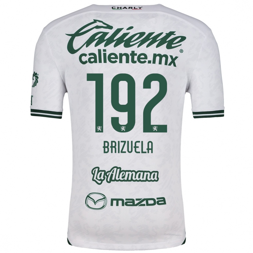 Women Football Juan Brizuela #192 White Green Away Jersey 2024/25 T-Shirt Australia