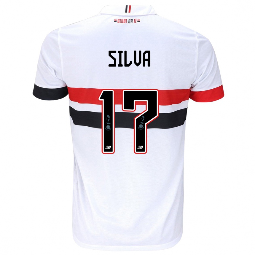 Kids Football André Silva #17 White Red Black Home Jersey 2024/25 T-Shirt Australia