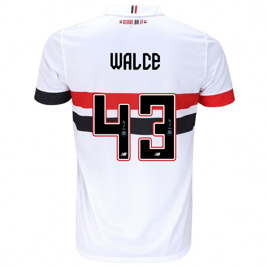 Kids Football Walce #43 White Red Black Home Jersey 2024/25 T-Shirt Australia