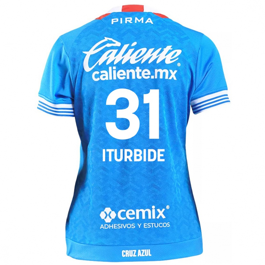 Kids Football Luis Iturbide #31 Sky Blue Home Jersey 2024/25 T-Shirt Australia