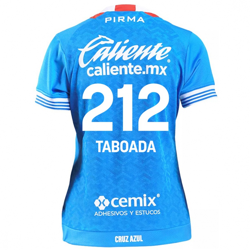 Kids Football Víctor Taboada #212 Sky Blue Home Jersey 2024/25 T-Shirt Australia