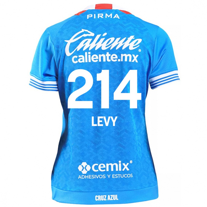 Kids Football Mateo Levy #214 Sky Blue Home Jersey 2024/25 T-Shirt Australia