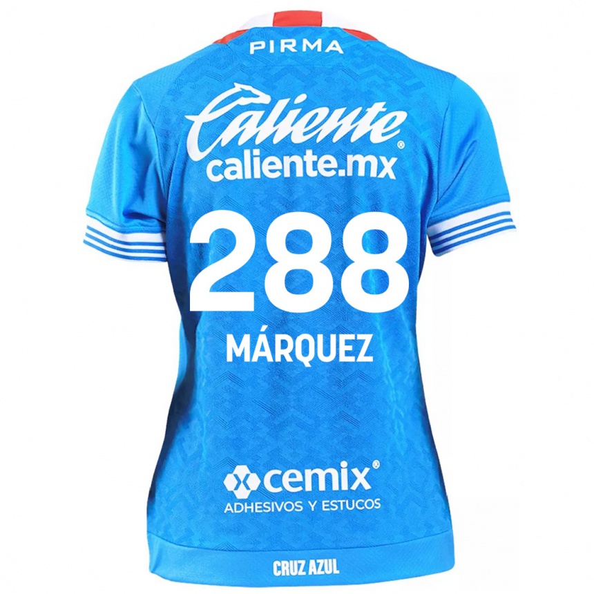 Kids Football Víctor Márquez #288 Sky Blue Home Jersey 2024/25 T-Shirt Australia