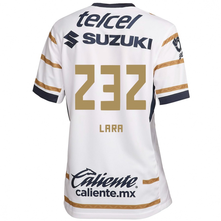 Kids Football Pablo Lara #232 White Obsidian Home Jersey 2024/25 T-Shirt Australia