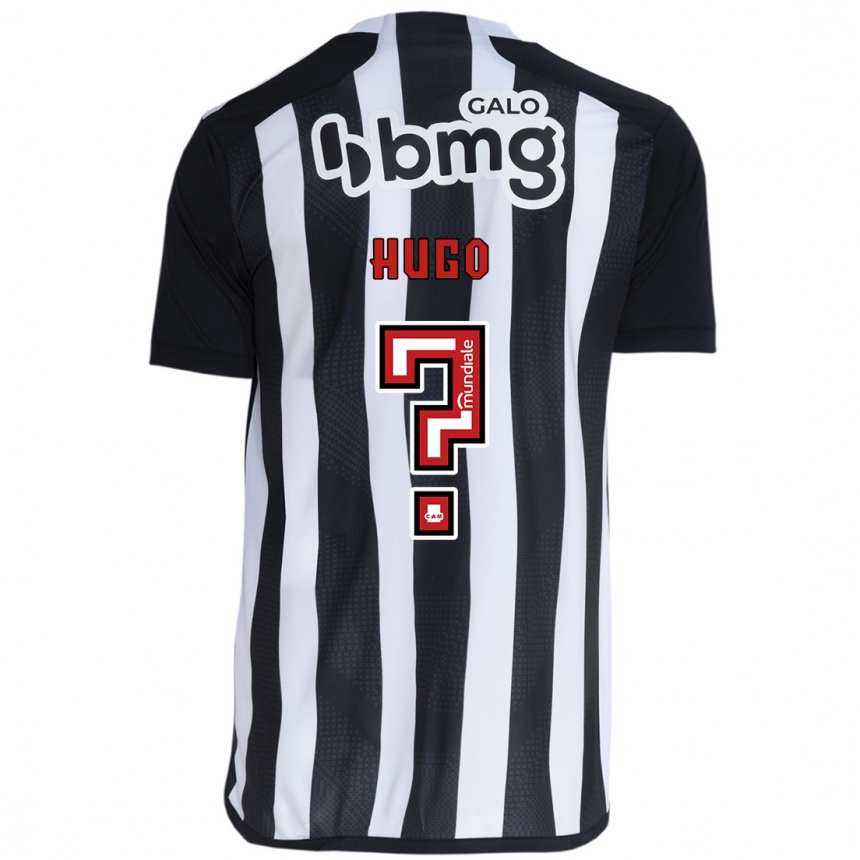 Kids Football Victor Hugo #0 White Black Home Jersey 2024/25 T-Shirt Australia