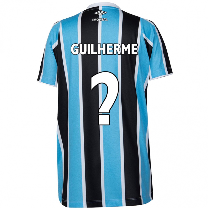 Kids Football Zé Guilherme #0 Blue Black White Home Jersey 2024/25 T-Shirt Australia