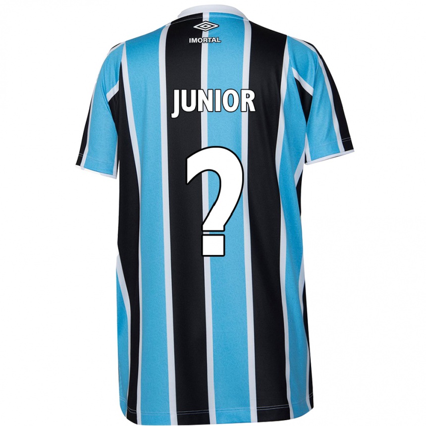 Kids Football Artur Junior #0 Blue Black White Home Jersey 2024/25 T-Shirt Australia