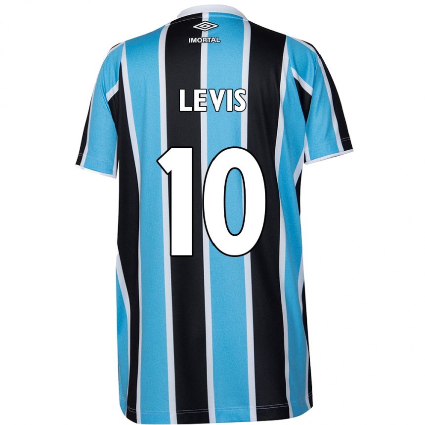 Kids Football Rafa Levis #10 Blue Black White Home Jersey 2024/25 T-Shirt Australia