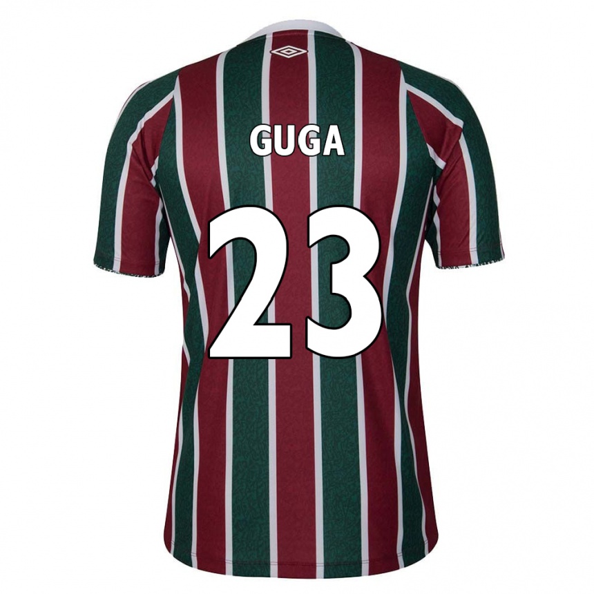 Kids Football Guga #23 Green Maroon White Home Jersey 2024/25 T-Shirt Australia