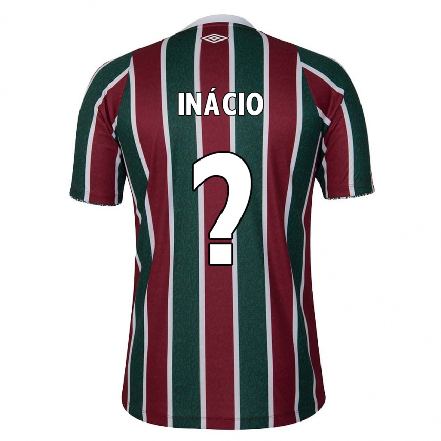 Kids Football João Inácio #0 Green Maroon White Home Jersey 2024/25 T-Shirt Australia