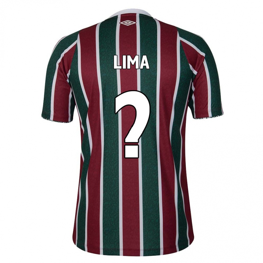 Kids Football Daniel Lima #0 Green Maroon White Home Jersey 2024/25 T-Shirt Australia