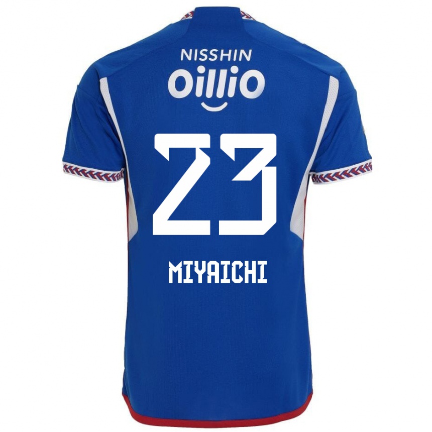 Kids Football Ryo Miyaichi #23 Blue White Red Home Jersey 2024/25 T-Shirt Australia