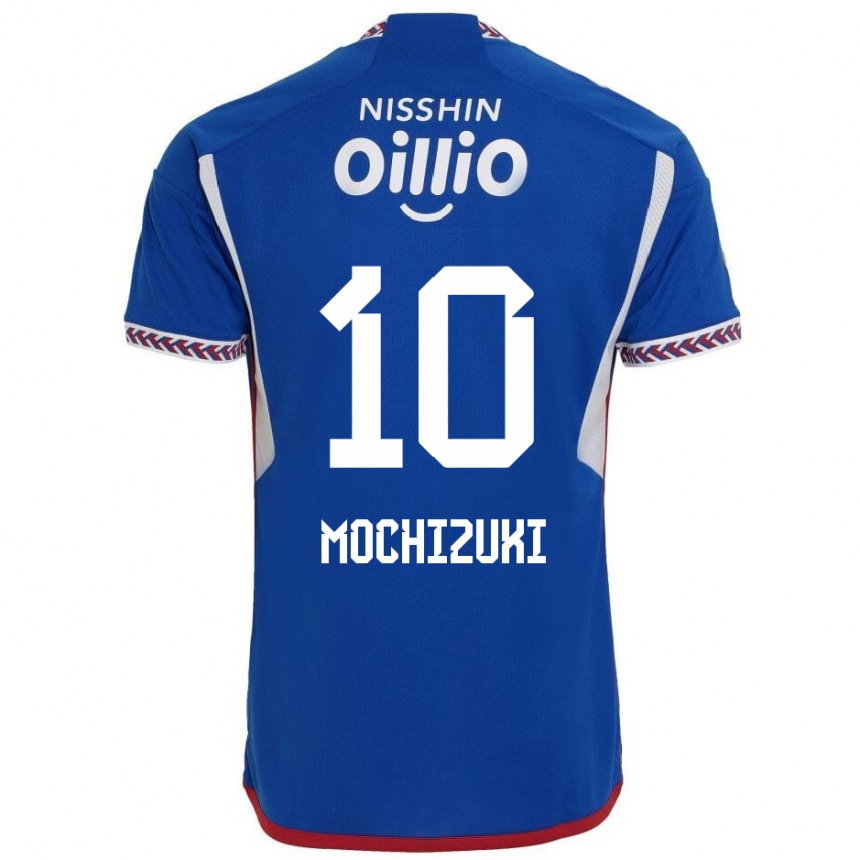 Kids Football Kohei Mochizuki #10 Blue White Red Home Jersey 2024/25 T-Shirt Australia