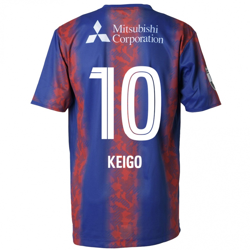 Kids Football Keigo Higashi #10 Blue Red Home Jersey 2024/25 T-Shirt Australia