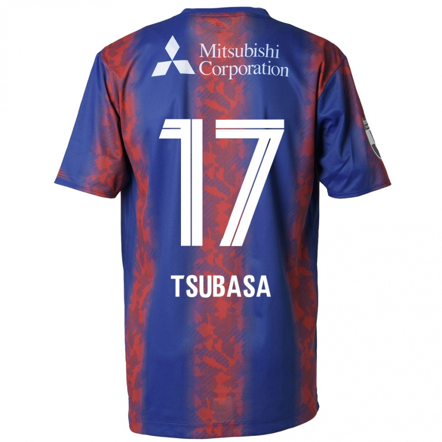 Kids Football Tsubasa Terayama #17 Blue Red Home Jersey 2024/25 T-Shirt Australia