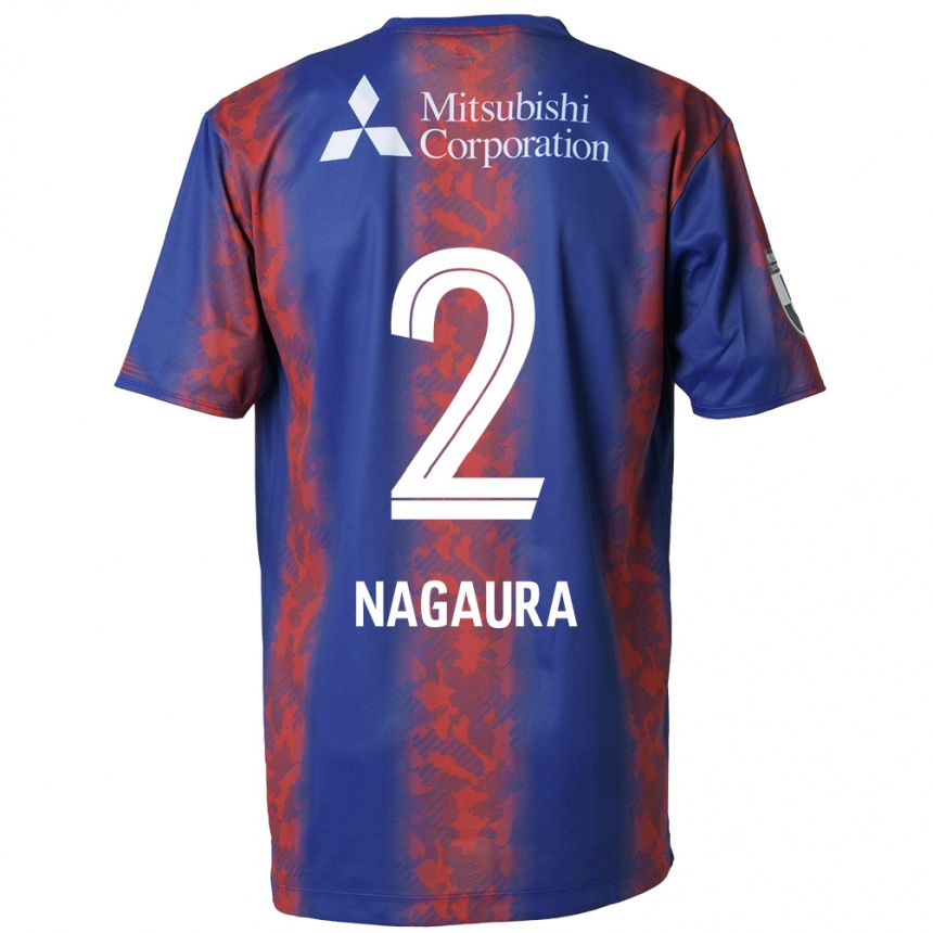 Kids Football Koshi Nagaura #2 Blue Red Home Jersey 2024/25 T-Shirt Australia