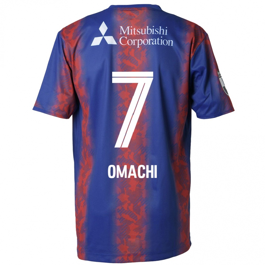 Kids Football Hyugo Omachi #7 Blue Red Home Jersey 2024/25 T-Shirt Australia