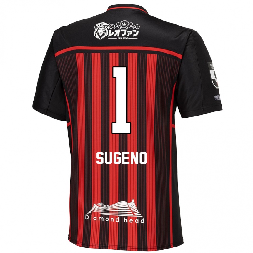 Kids Football Takanori Sugeno #1 Red Black Home Jersey 2024/25 T-Shirt Australia