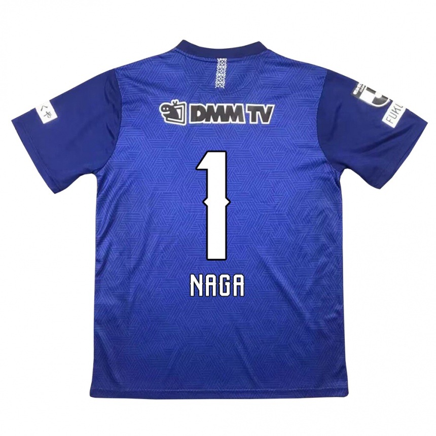 Kids Football Takumi Nagaishi #1 Dark Blue Home Jersey 2024/25 T-Shirt Australia