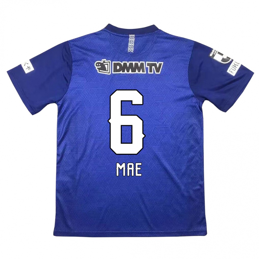 Kids Football Hiroyuki Mae #6 Dark Blue Home Jersey 2024/25 T-Shirt Australia