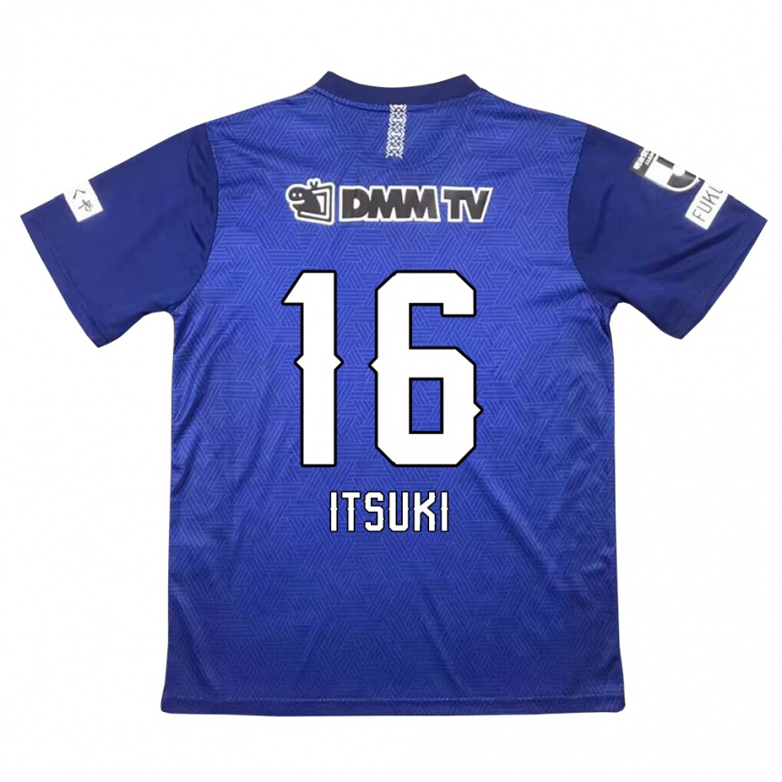 Kids Football Itsuki Oda #16 Dark Blue Home Jersey 2024/25 T-Shirt Australia