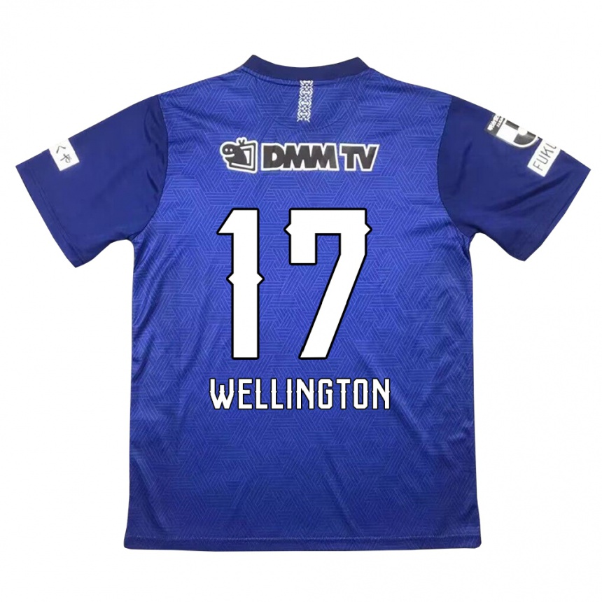 Kids Football Wellington #17 Dark Blue Home Jersey 2024/25 T-Shirt Australia