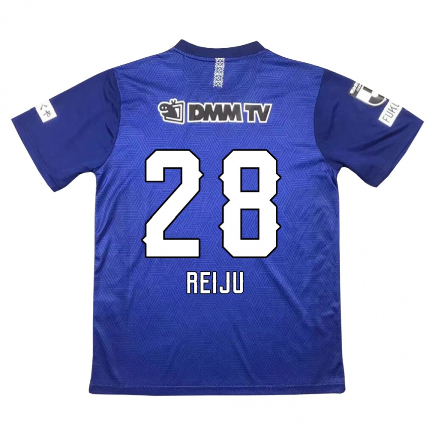 Kids Football Reiju Tsuruno #28 Dark Blue Home Jersey 2024/25 T-Shirt Australia