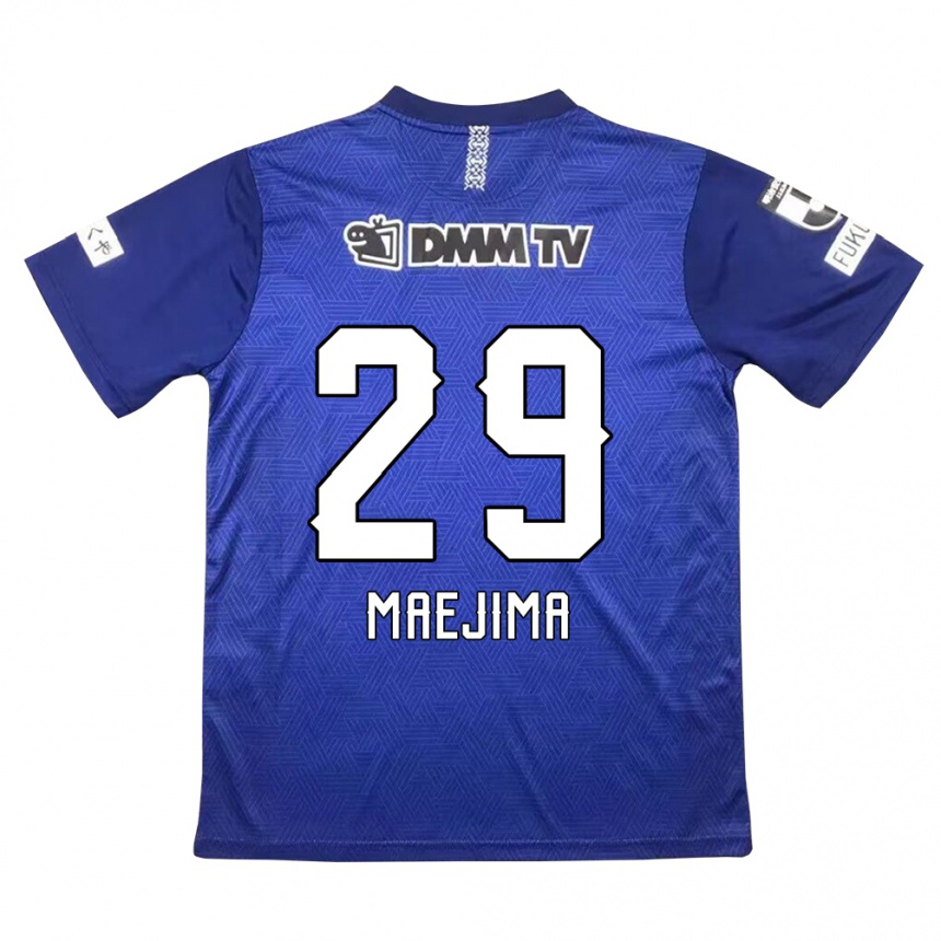 Kids Football Yota Maejima #29 Dark Blue Home Jersey 2024/25 T-Shirt Australia