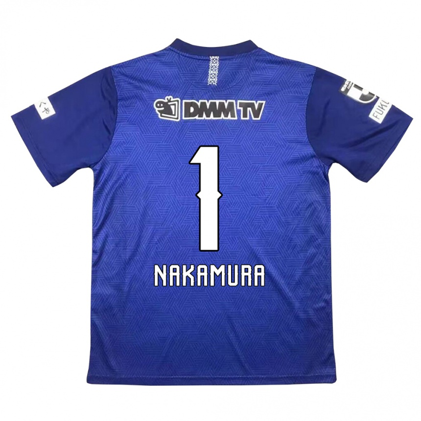 Kids Football Seigo Nakamura #1 Dark Blue Home Jersey 2024/25 T-Shirt Australia