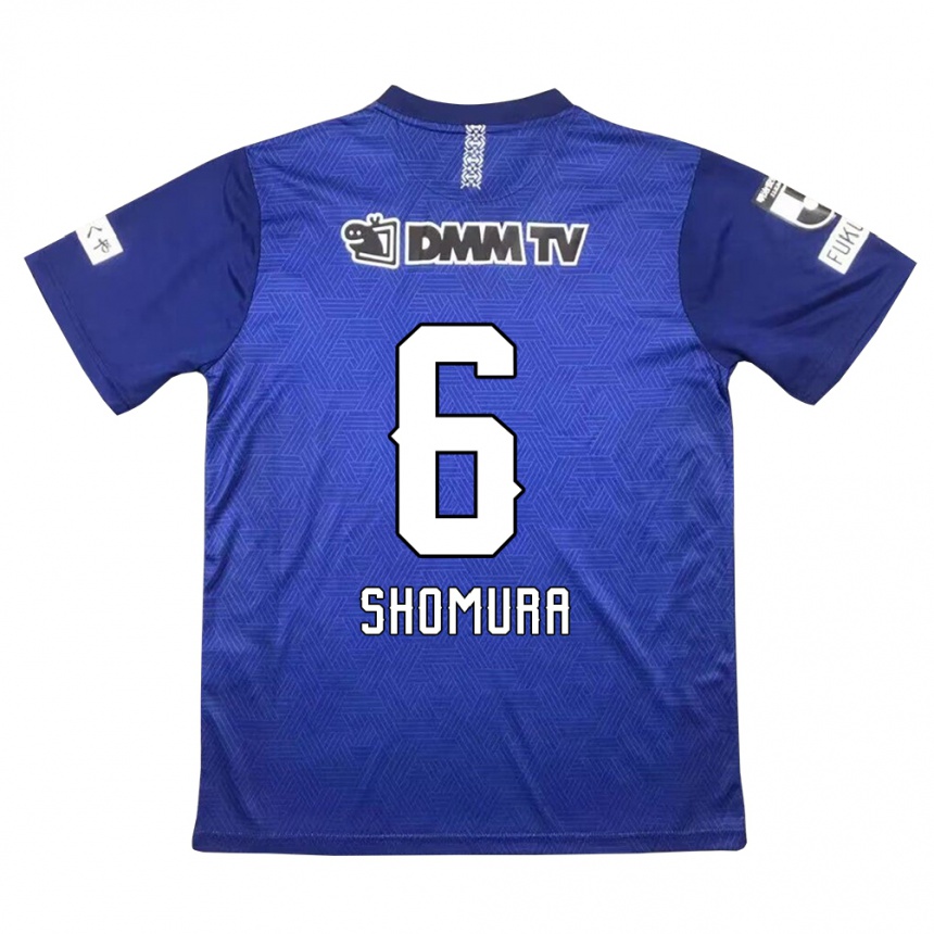 Kids Football Tomoki Shomura #6 Dark Blue Home Jersey 2024/25 T-Shirt Australia