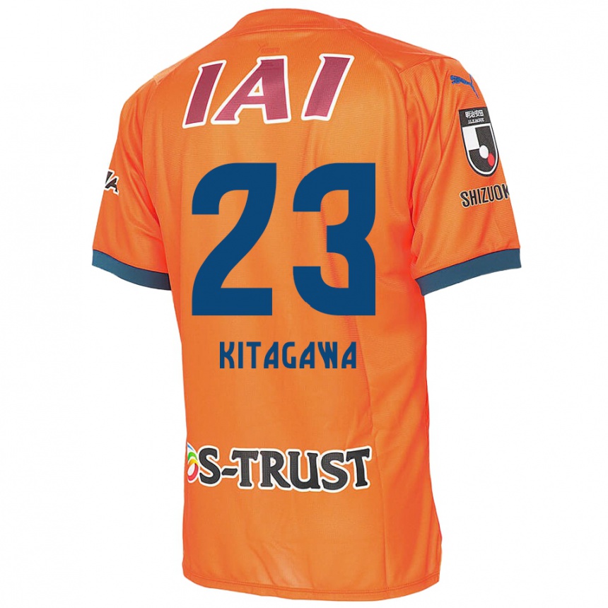 Kids Football Koya Kitagawa #23 Orange Blue Home Jersey 2024/25 T-Shirt Australia