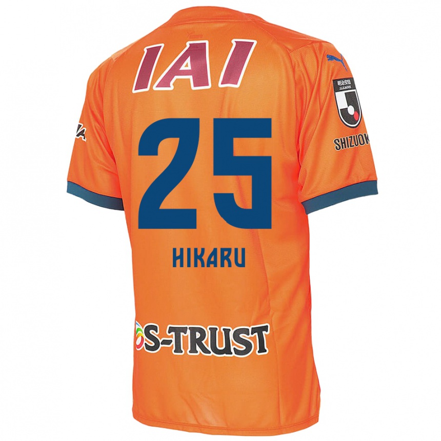 Kids Football Hikaru Naruoka #25 Orange Blue Home Jersey 2024/25 T-Shirt Australia