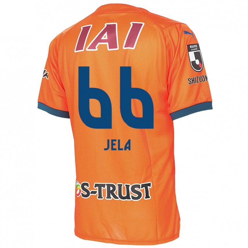 Kids Football Jelani Reshaun Sumiyoshi #66 Orange Blue Home Jersey 2024/25 T-Shirt Australia