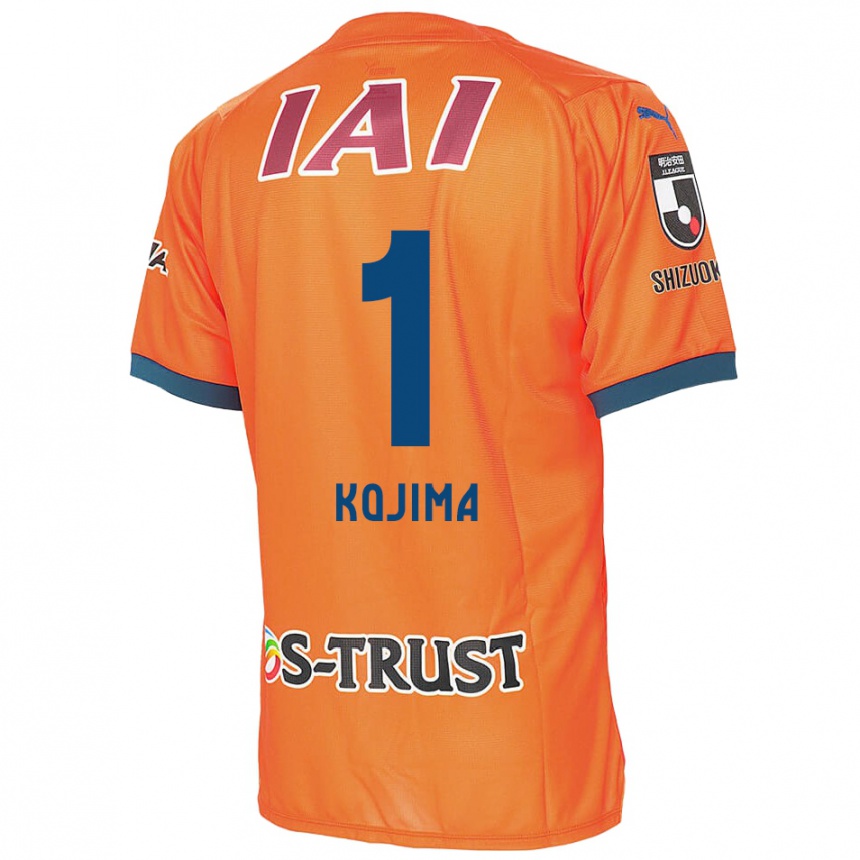 Kids Football Shuta Kojima #1 Orange Blue Home Jersey 2024/25 T-Shirt Australia