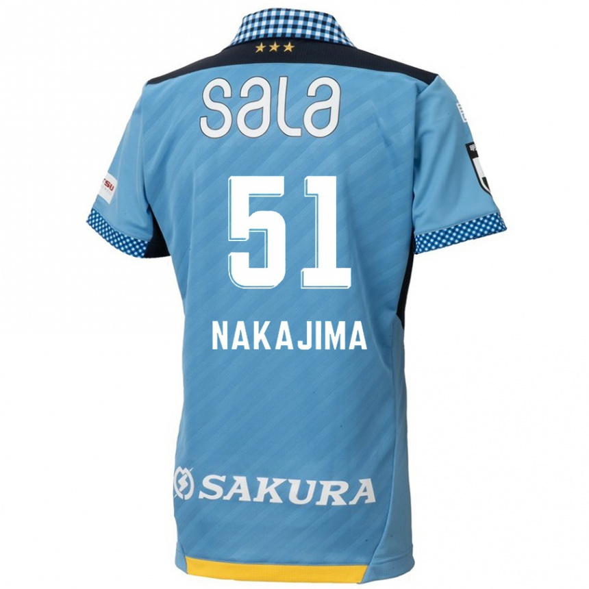 Kids Football Keitaro Nakajima #51 Blue Black Home Jersey 2024/25 T-Shirt Australia