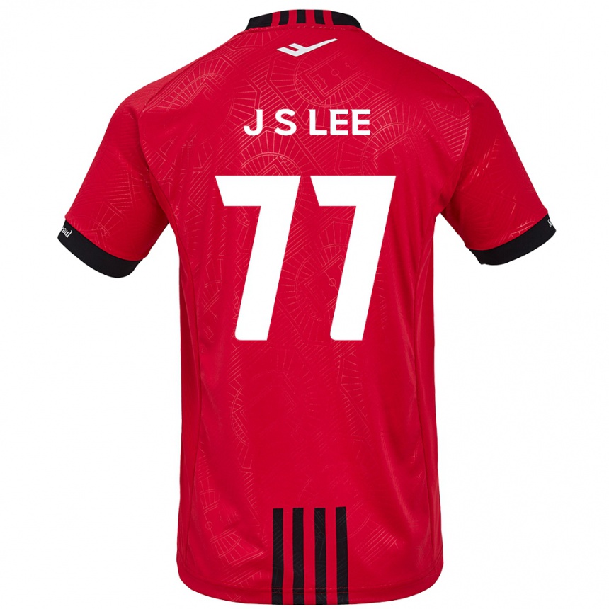 Kids Football Seung-Joon Lee #77 Red Black Home Jersey 2024/25 T-Shirt Australia