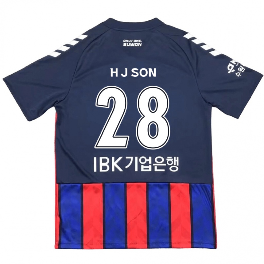 Kids Football Jun-Ho Son #28 Blue Red Home Jersey 2024/25 T-Shirt Australia