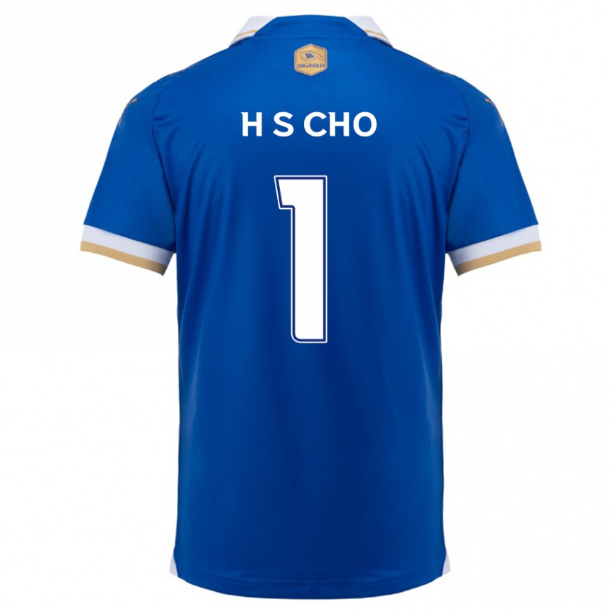 Kids Football Sung-Hoon Cho #1 Blue White Home Jersey 2024/25 T-Shirt Australia