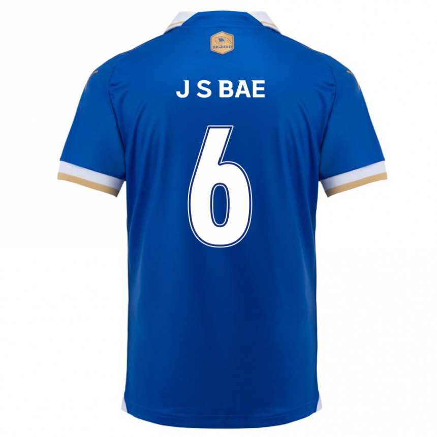 Kids Football Seo-Joon Bae #6 Blue White Home Jersey 2024/25 T-Shirt Australia