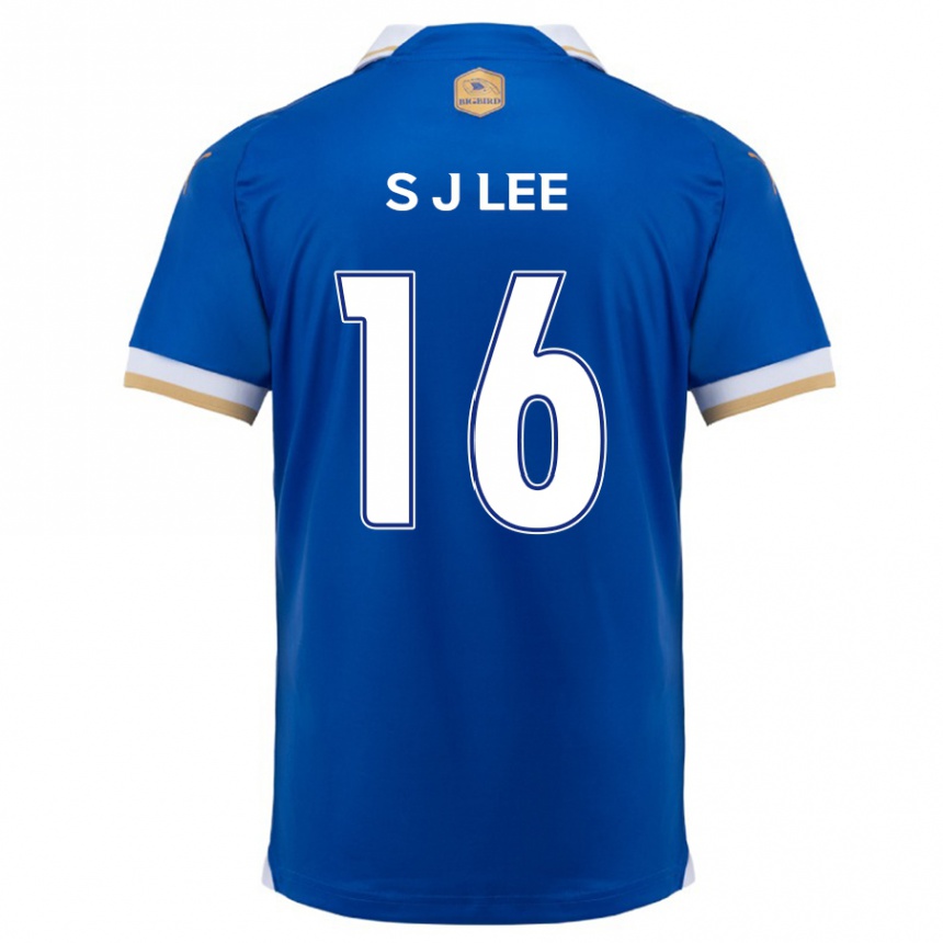 Kids Football Jong-Sung Lee #16 Blue White Home Jersey 2024/25 T-Shirt Australia