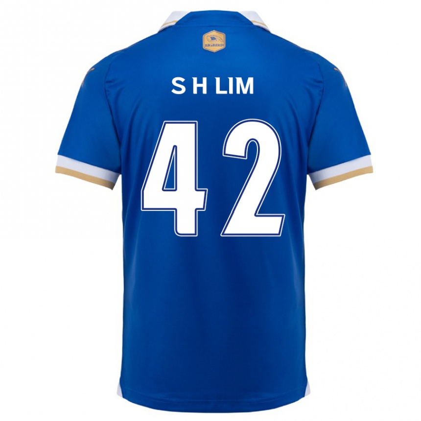 Kids Football Hyun-Sub Lim #42 Blue White Home Jersey 2024/25 T-Shirt Australia