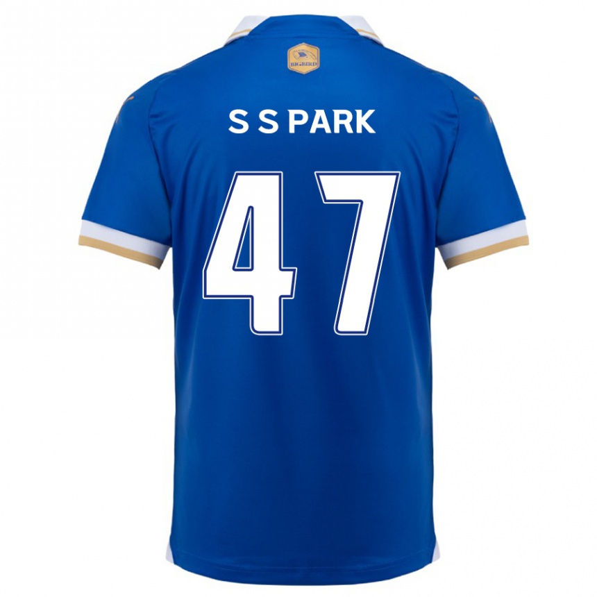 Kids Football Seung-Soo Park #47 Blue White Home Jersey 2024/25 T-Shirt Australia