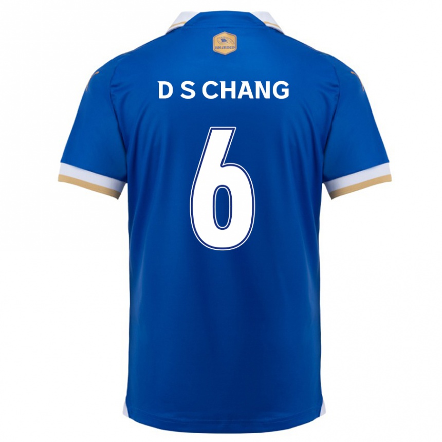 Kids Football Se-Dong Chang #6 Blue White Home Jersey 2024/25 T-Shirt Australia