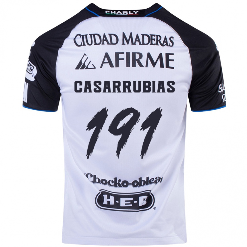 Kids Football Aaron Casarrubias #191 Black Blue Home Jersey 2024/25 T-Shirt Australia