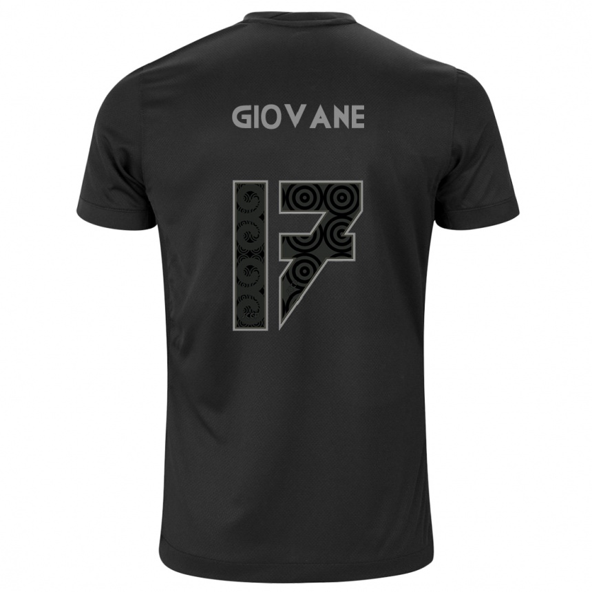 Kids Football Giovane #17 Black Away Jersey 2024/25 T-Shirt Australia