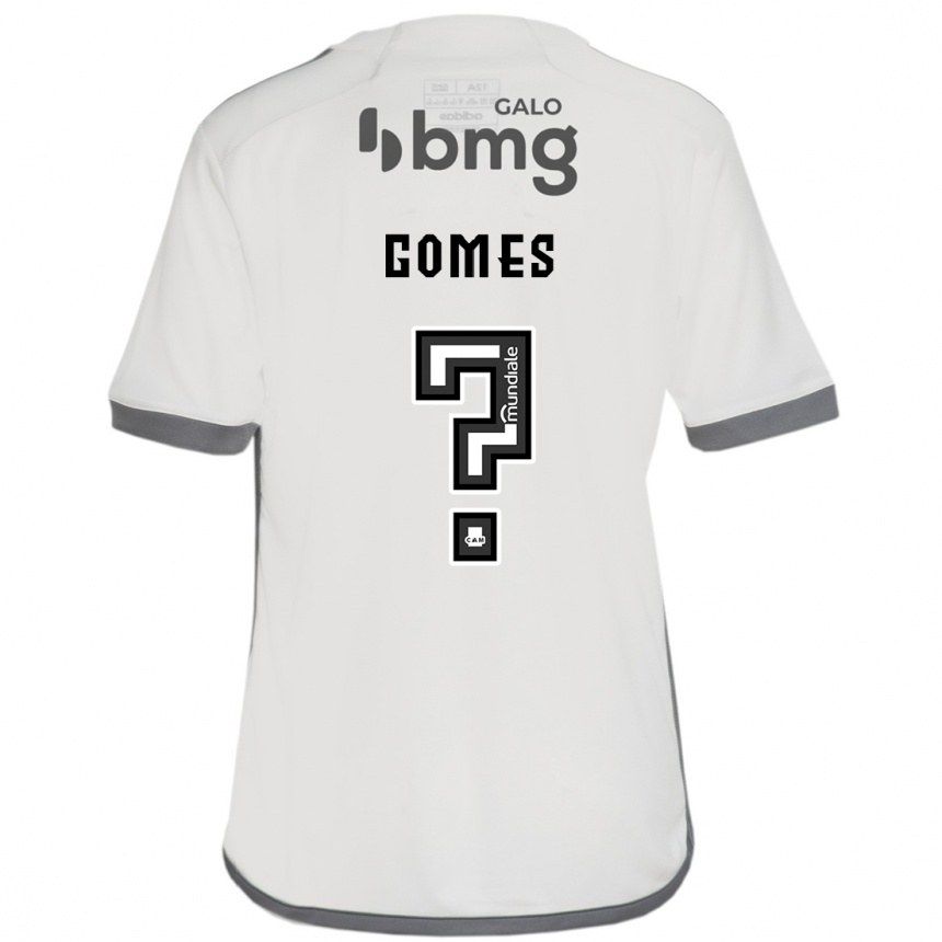 Kids Football Fábio Gomes #0 Off White Away Jersey 2024/25 T-Shirt Australia