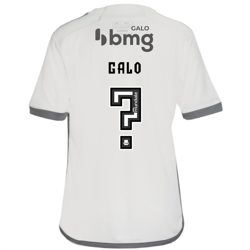 Kids Football Diego Galo #0 Off White Away Jersey 2024/25 T-Shirt Australia